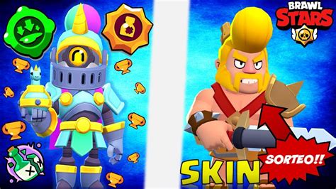 Mis Mejores Partidas Con Barley Mas Sorteo De Skin Brawl Stars