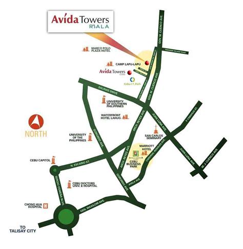 Location & Address of Avida Land Avida Towers Riala - Cebu City.