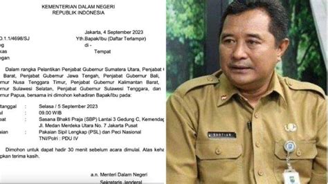 Biodata Dan Profil Bahtiar Baharuddin Pj Gubernur Sulsel Dilantik Besok