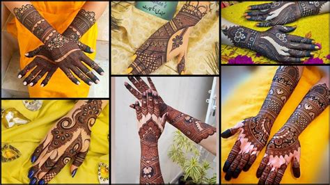 Full Hand Kashees Bridal Mehndi Designs 2023 Latest Bareek Kashees