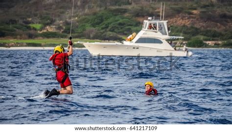 Dutch Caribbean Coastguard Cobham Aviation Training Stock Photo