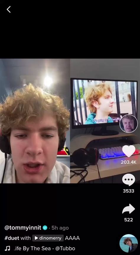 Tommyinnit Updates On Twitter Tommy Posted A New Tiktok Https T Co