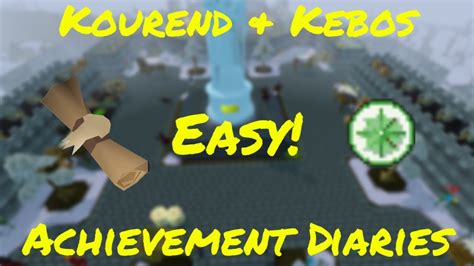 Kourend Kebos Easy Achievement Diaries Osrs Youtube