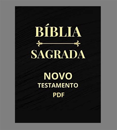 Bíblia Sagrada Novo Testamento em PDF Alexandro Costa Alexandre Hotmart