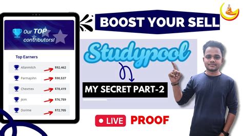 Studypool Boost Your Earning Unique Way To Get Sell On Studypool