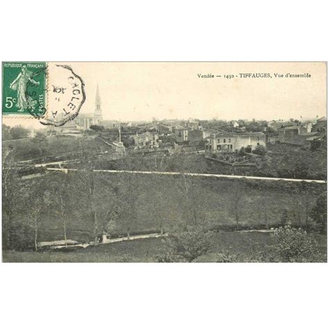 Carte Postale Ancienne Tiffauges Vall E De La S Vre Le Village