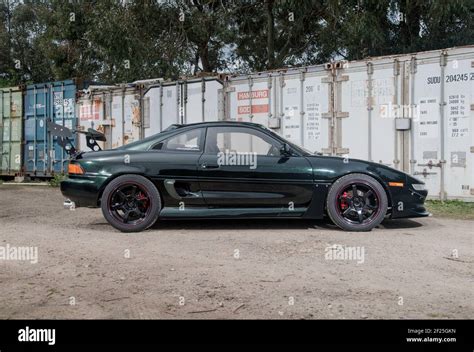 Modified Mk2 Toyota MR2 Japanese mid engine sports car Stock Photo - Alamy