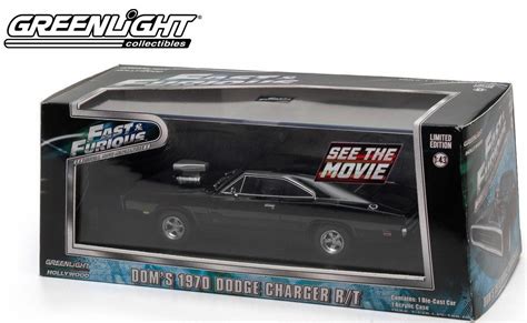 Greenlight Fast Furious Dom S Dodge Charger R T