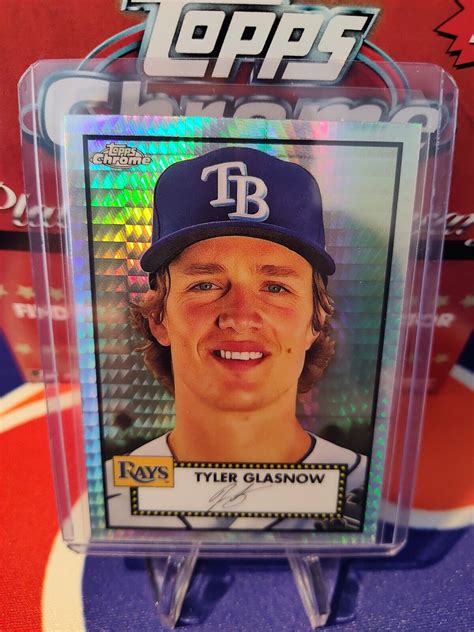 2021 Topps Chrome Platinum Anniversary Tyler Glasnow X Fractor EBay