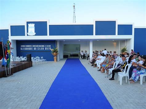 Ee Prof. Dario Monteiro De Brito - Prefeitura de Monteiro Inaugura Centro de Treinamento e Capacitação ...