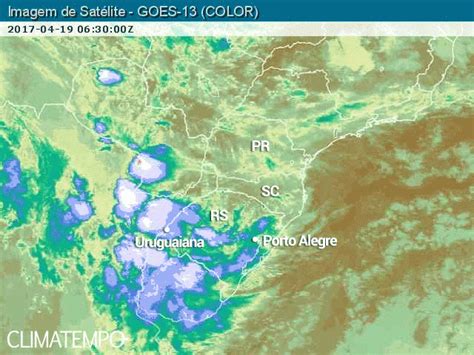 Risco De Chuva Forte No Sul Do Brasil