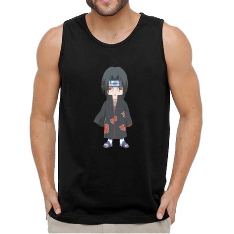 Camiseta Regata Masculina Itachi Uchiha Akatsuki Naruto Camisa Shopee