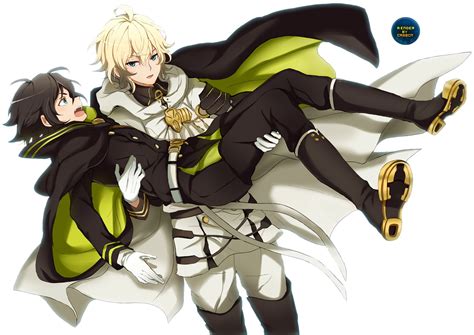 Yuichiro And Mikaela Hyakuya Owari No Seraph HD Wallpaper By Cagbcn ...