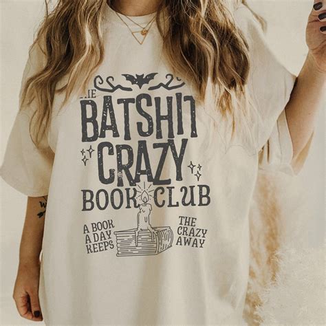 Comfort Colors Book Club Shirt Mental Health Shirt Bookish Merch Bookish Crewneck Dark Academia