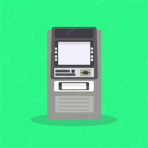 Premium Vector Atm Machine Design Illustration Vector