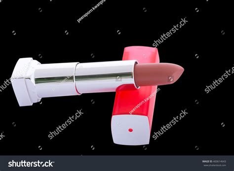 Nude Color Lipstick Isolated Clipping Path Stock Photo Edit Now