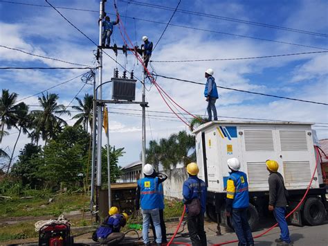 Pasca Digoyang Gempa Pln Berhasil Pulihkan Sistem Kelistrikan Di