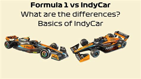 Indycar Vs Formula Differences Between Series Indycar Youtube