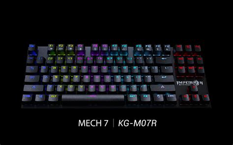 Imperion Mech Led Mechanical Usb Gaming Keyboard Kg M R