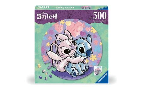 Stitch Ronde Puzzel 500 Stukjes ToyChamp