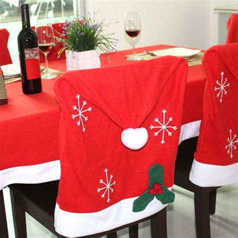 Must Have Christmas Chair Back Covers - Unique Christmas Decorations