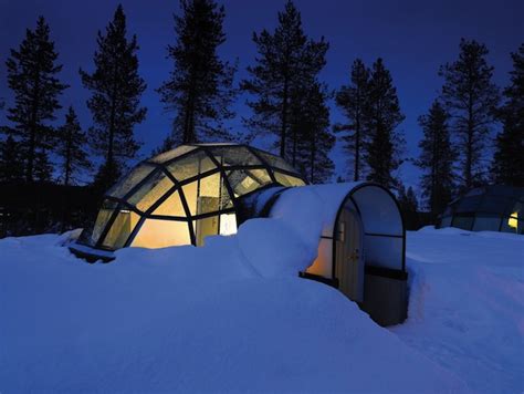 Igloo Hotel in Kakslauttanen, Finland