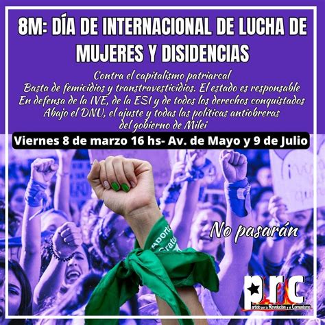 M Paro Internacional Y Feminista Partido Por La Revoluci N Y El