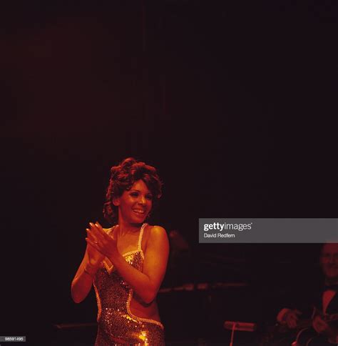 Welsh Singer Shirley Bassey Performs Live On Stage Circa 1970 News