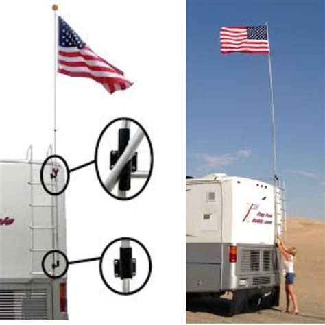 Flagpole buddy rv flag pole kit 16 feet – Artofit