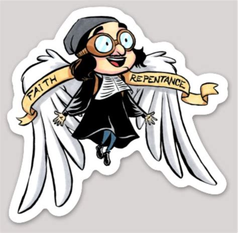 Sticker Thomas Watson Wings Reftoons