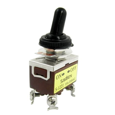 Ac 250v 15a Dpst Onoff 4 Screw Terminals Toggle Switch W Waterproof