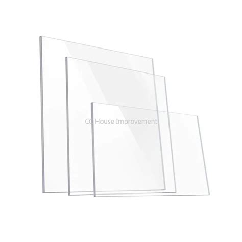 Tablero Acr Lico Transparente De Plexigl S L Mina De Pl Stico Org Nico