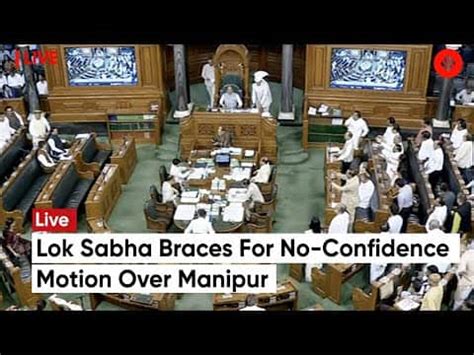 Parliament Session Live Rs Proceedings Continues No Confidence Motion