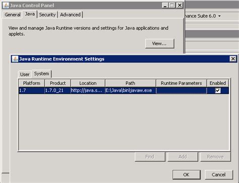 Windows 7 How To Add Java System Runtime Parameters Super User