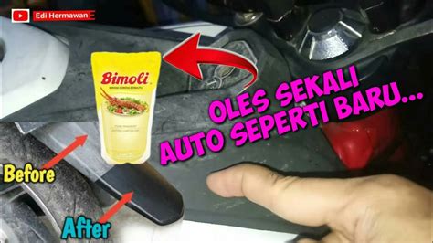 Cara Mengkilapkan BODY MOTOR Yang Kusam Auto Seperti Baru Pake Minyak