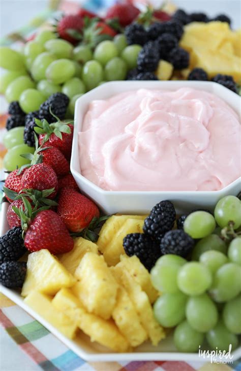 Easy Fruit Dip Made With 4 Ingredients In Under 5 Minutes