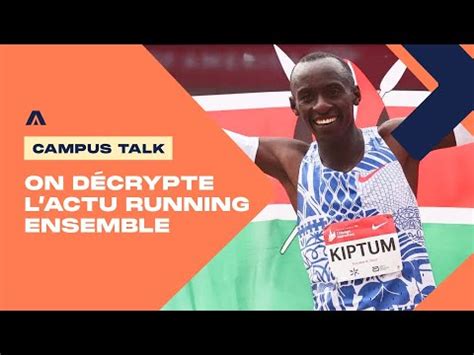 On R Agit L Actualit R Cente Du Running Campus Talk Youtube