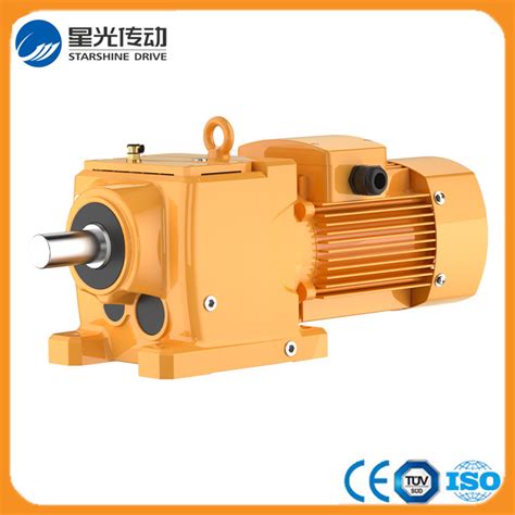 R Series Inline Helical Geared Motor Gearbox And Helical Gearbox