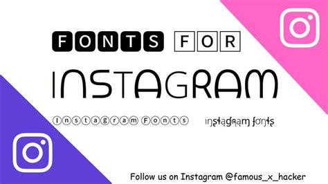 Simple Cool Fonts For Instagram Generator Free Download | Typography ...