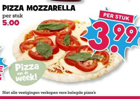 Verse Pizza Folder Aanbieding Bij Boons Markt Details