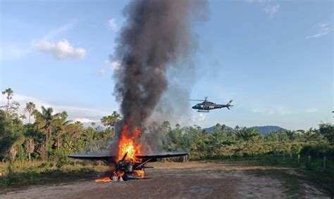 A O Coordenada Destr I Aeronave E Preju Zo Ao Garimpo Ilegal Na Terra