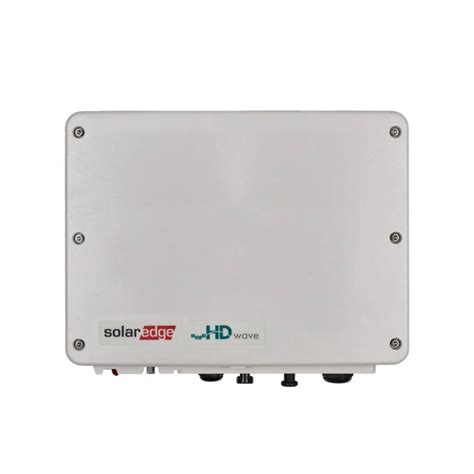 Solaredge Hd Wave Kw Setapp Se H Rw Bnn Inversor