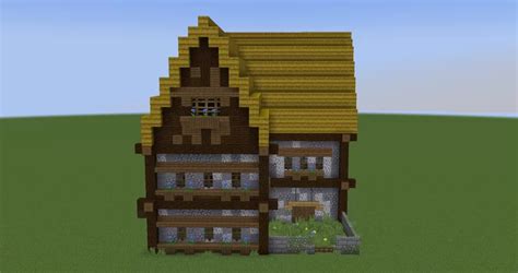 Medieval House 6 Schematic Minecraft Map