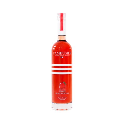 Plougastel Strawberry Liqueur Brittany Region Cambusier