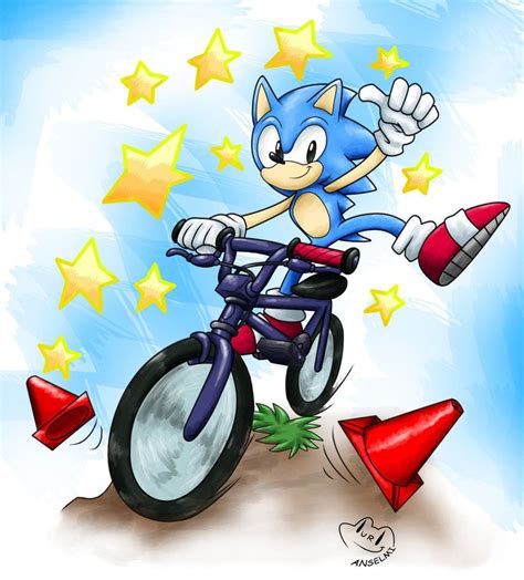 Sonic Has A Bike Lolz U By Rush88 On Deviantart Sonic Classic Sonic