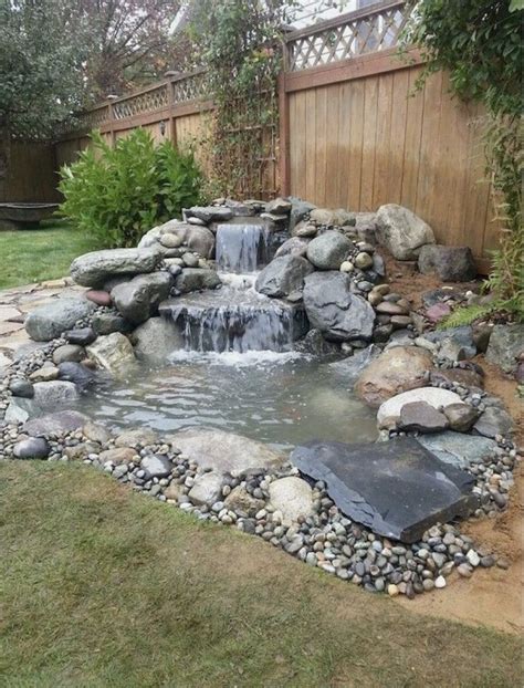 30 Small Waterfall Pond Ideas Decoomo