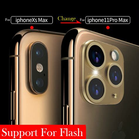 New 5TH Metal Generation Sticker Camera Lens Seconds Change for IPhone ...