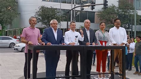 Luis Donaldo Colosio Inaugura Corredor Verde En Calle Ocampo MVS Noticias