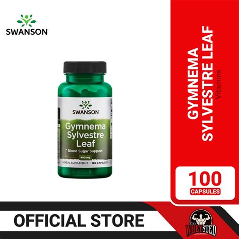 Swanson Gymnema Sylvestre Leaf 400mg 100 Capsules Shopee Philippines