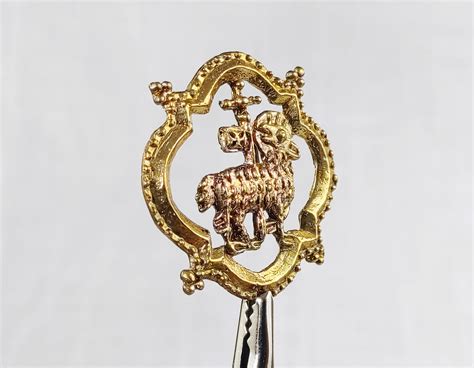 Medieval Replica Badge Pilgrim Agnus Dei Middle Ages Emblem Etsy